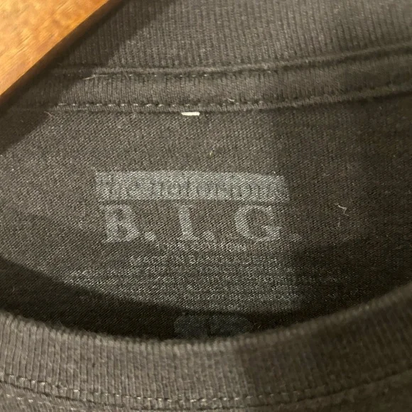 Notorious BIG Black Graphic T-Shirt with Colorful Print - Picture 3 of 3